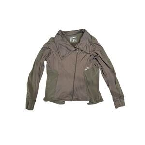 5.11 Tactical Jacket Womens Army Green Kinetic Full Zip Pockets Thumbholes